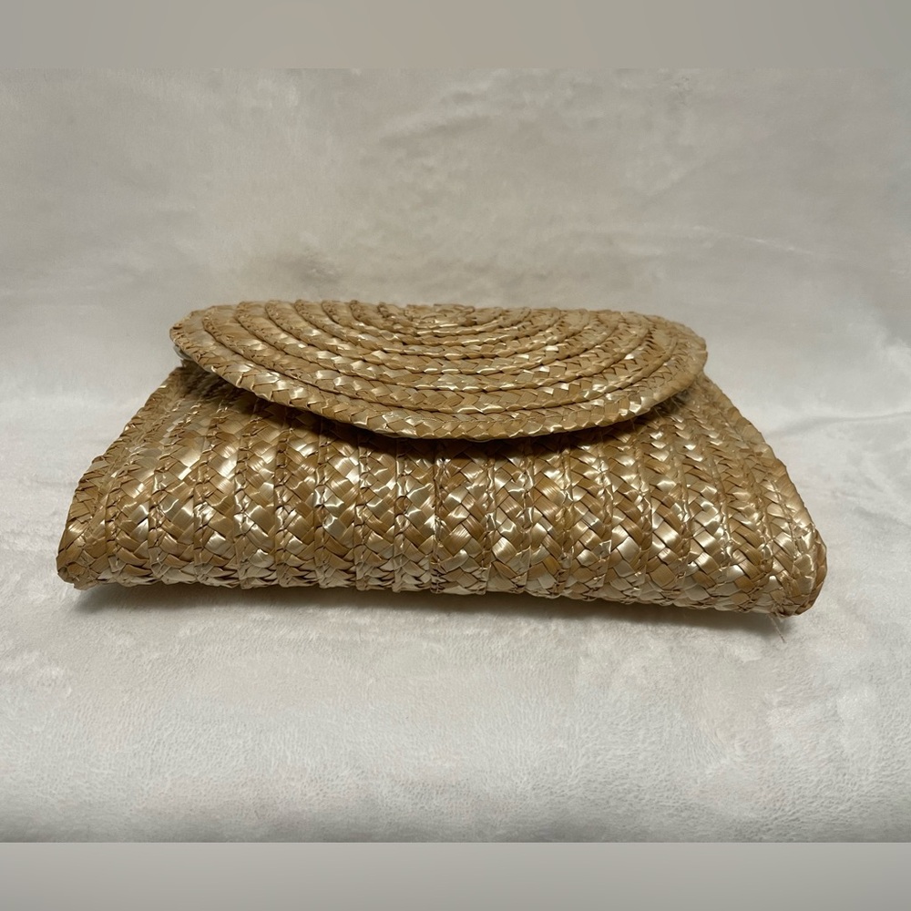 EWC Woven Clutch purse Spring Boho cottagecore perfect for Easter - Picture 5 of 11